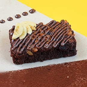 coffee banana sugar free brownie healthy dessert